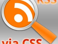 RSS Icon via CSS