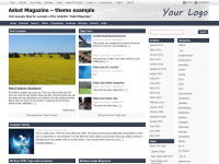 Template Asket-magazine for WordPress