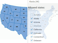 Woocommerce exclude states – free plugin