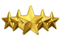 Simple css rating bar via stars
