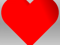 Heart via CSS Art for all lovers :)