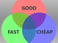 Good, fast, cheap. Pick two.