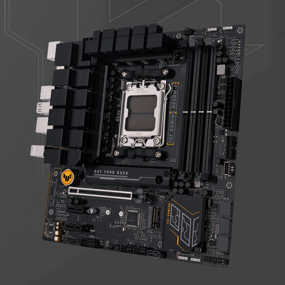 ASUS TUF GAMING B650M-E, Look at this beauty, isn't she gorgeous?